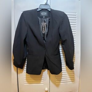 Scoop Black Single-Button Blazer Barrel Sleeve

Size XL(NWOT)
 Size(XXL(NWOT)